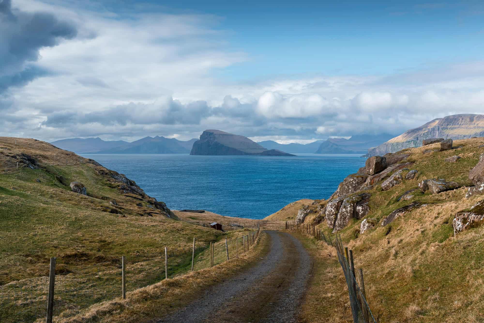 Faroe islands scenery